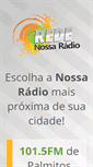 Mobile Screenshot of nossaradio.net.br